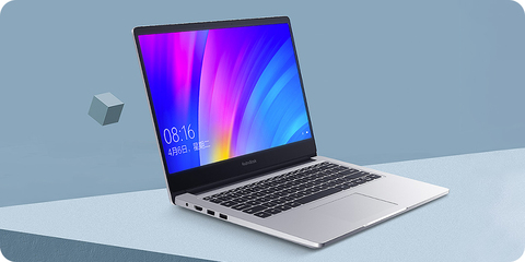 Ноутбук Xiaomi RedmiBook 14" Enhanced Edition (Intel Core i7 10510U 1800MHz/14"/1920x1080/8GB/512GB SSD/DVD нет/NVIDIA GeForce MX250 2GB/Wi-Fi/Bluetooth/Windows 10 Home) Silver