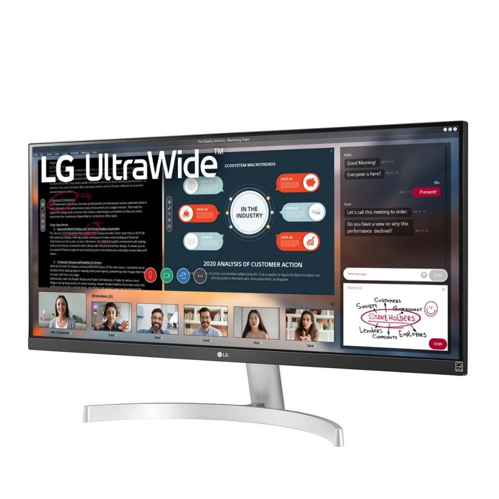 UltraWide IPS монитор LG 29 дюймов 29WN600-W