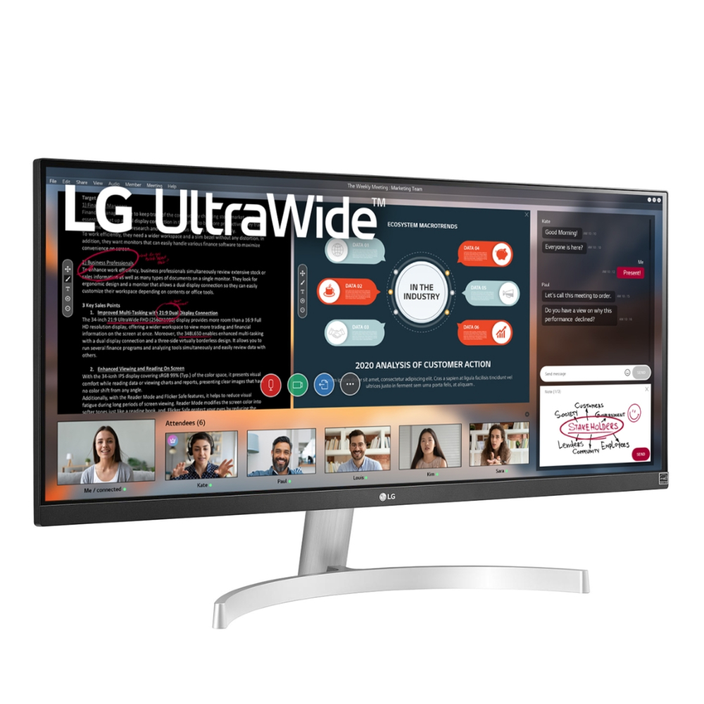 UltraWide IPS монитор LG 29 дюймов 29WN600-W