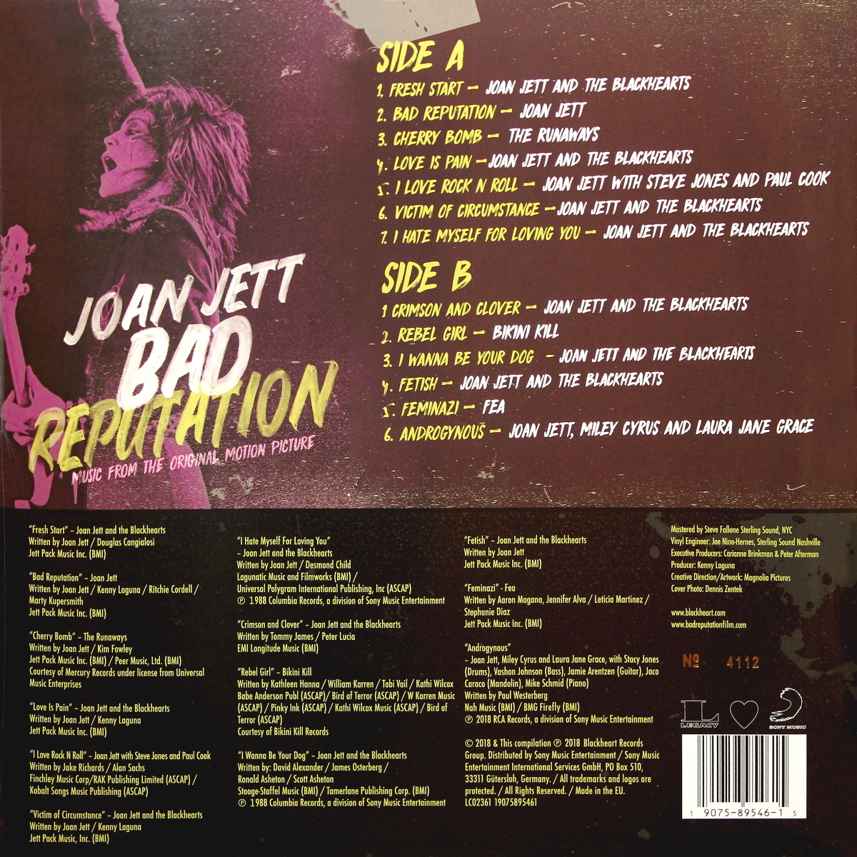 Bad reputation joan jett lyrics