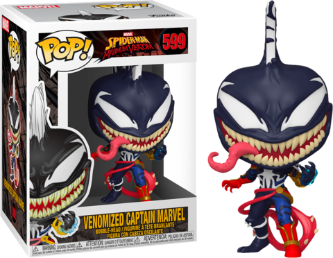 Venomized Captain Marvel Funko Pop! || Капитан-Марвел