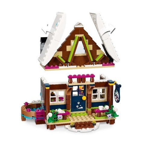 lego friends 41323 snow resort chalet