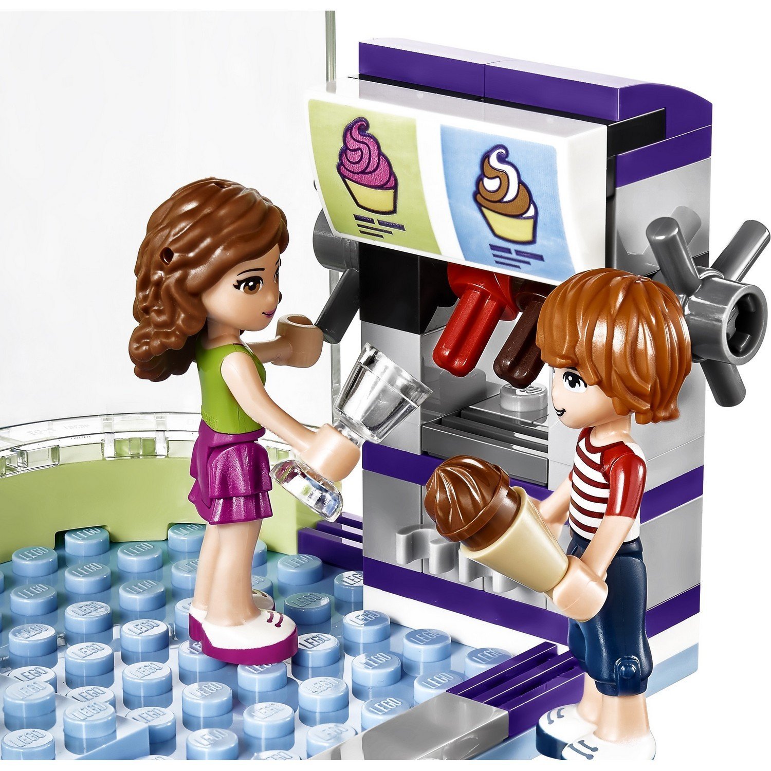lego friends frozen yogurt shop