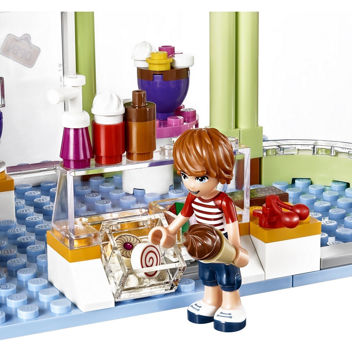 lego friends frozen yogurt shop