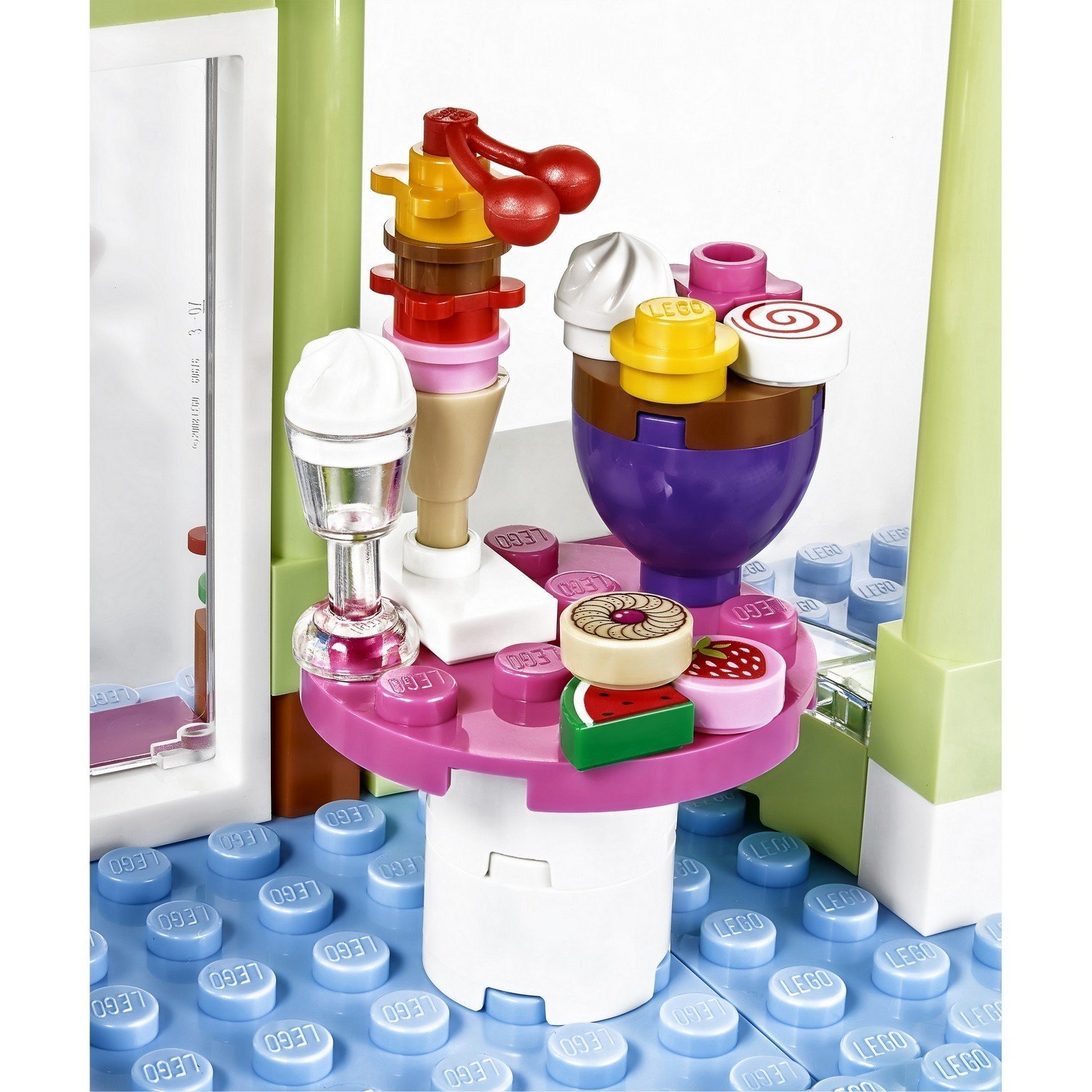 lego friends frozen yogurt shop