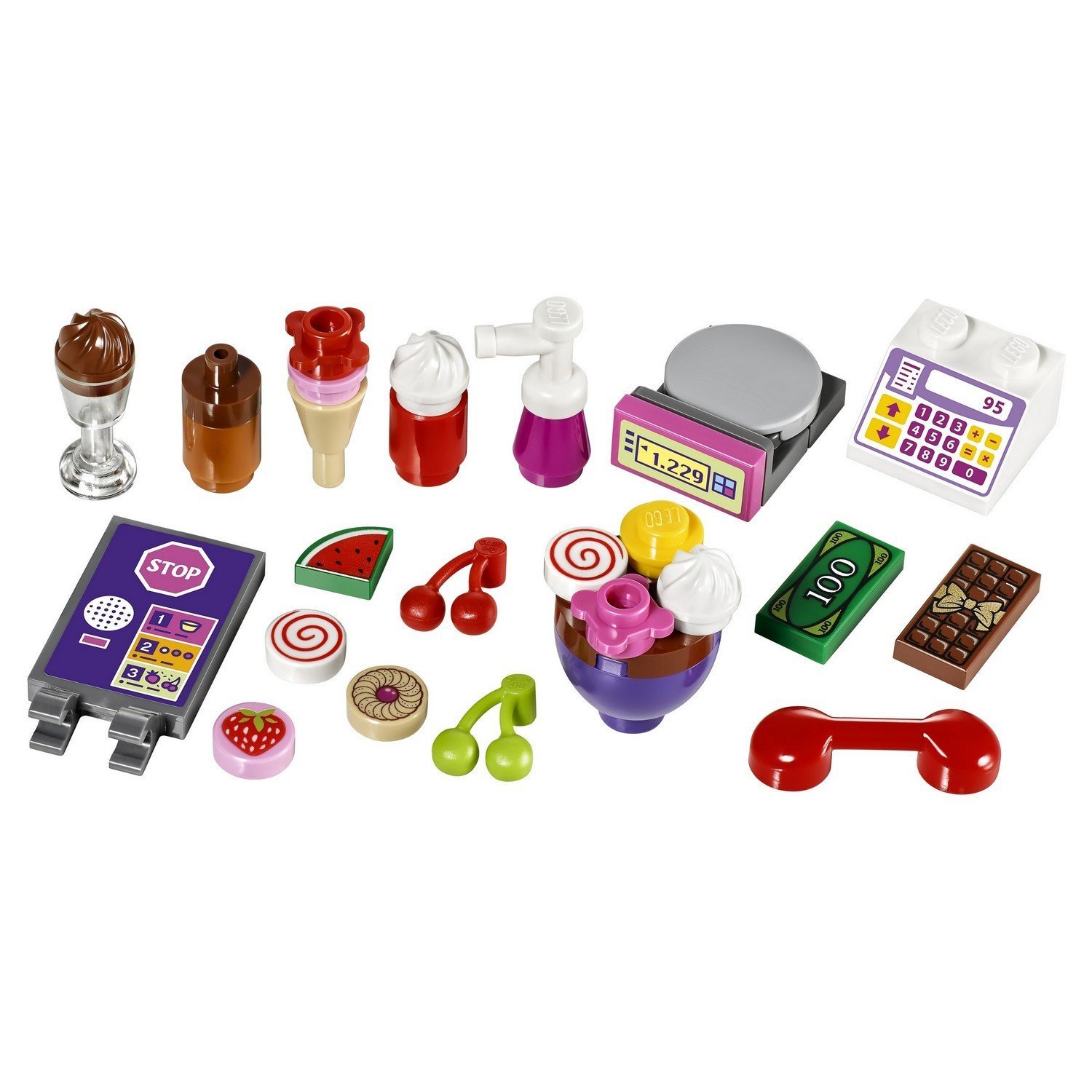 lego friends frozen yogurt shop
