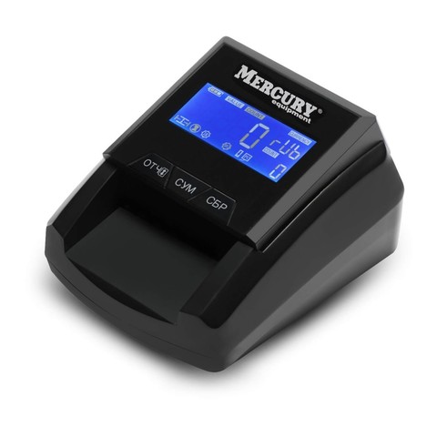 Детектор валют MERCURY D-20А Flash Pro LCD автоматический