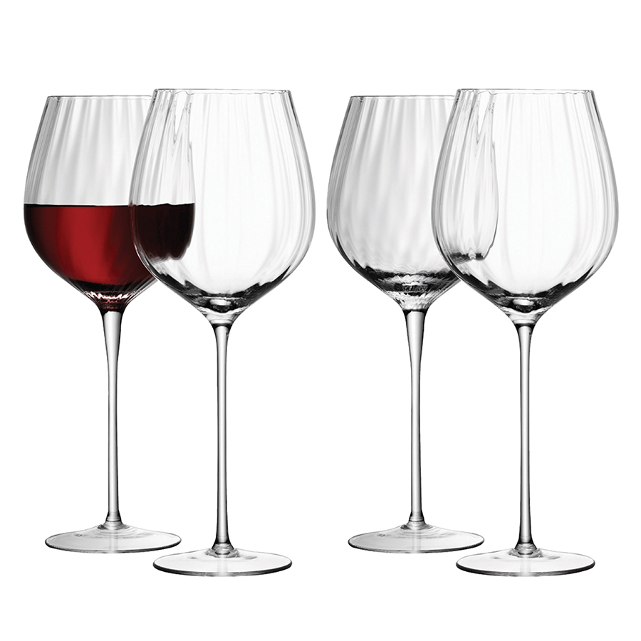 Набор из 4 бокалов для красного вина LSA International Aurelia, 660 мл