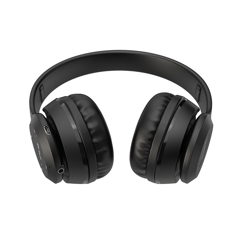Наушники Bluetooth складные Borofone B04 с микрофоном, AUX, TF, звук Hi-Fi (Черный)