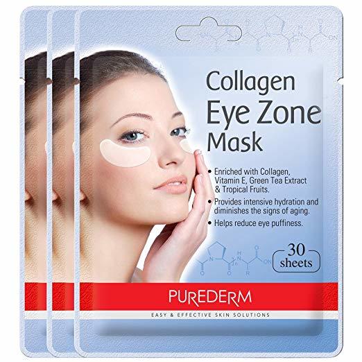 Purederm маска для кожи вокруг глаз collagen eye zone mask thumbnail