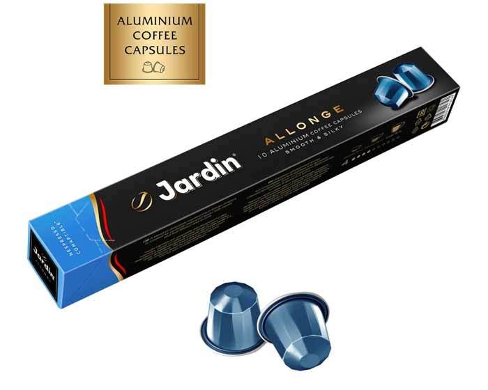 

Кофе в капсулах Jardin Allonge, 10 капсул для кофемашин Nespresso (Жардин)