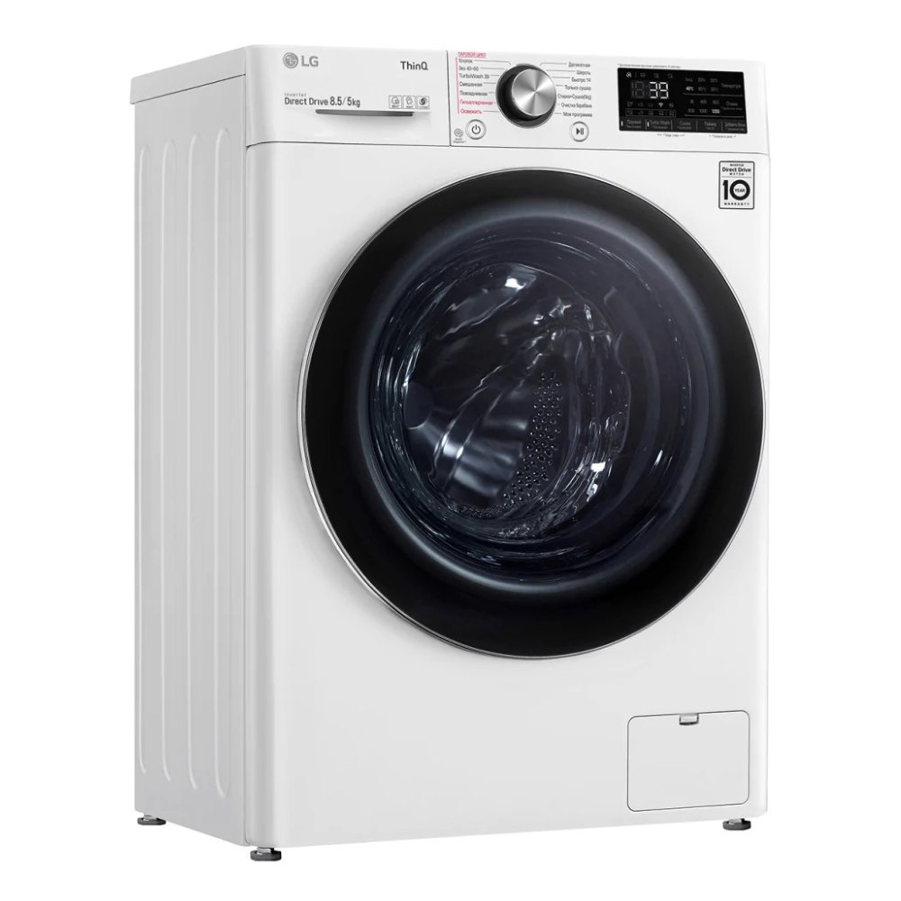 Узкая стиральная машина LG AI DD F2V9GC9W фото 3