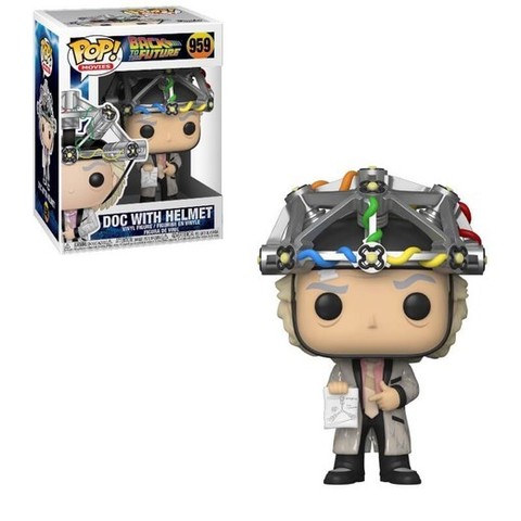 Doc with Helmet Funko Pop! || Док Эммет Браун в шлеме (Back to the Future)