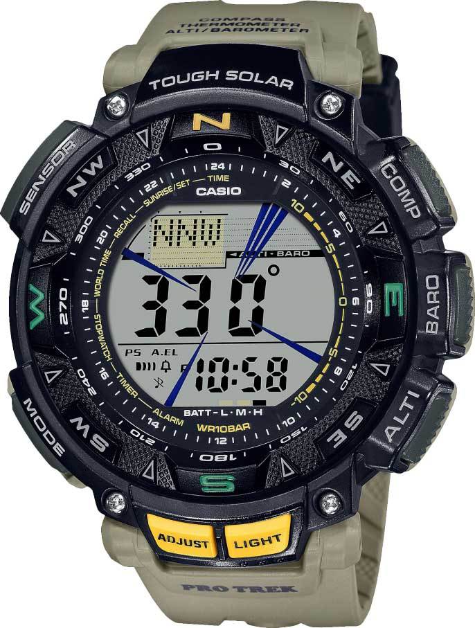 Watch Casio Protrek PRG 240 5ER original mens quartz wrist watch with  official warranty sport Wristwatch men digital wrists watches man  accessories male supplies|Digital Watches| - AliExpress