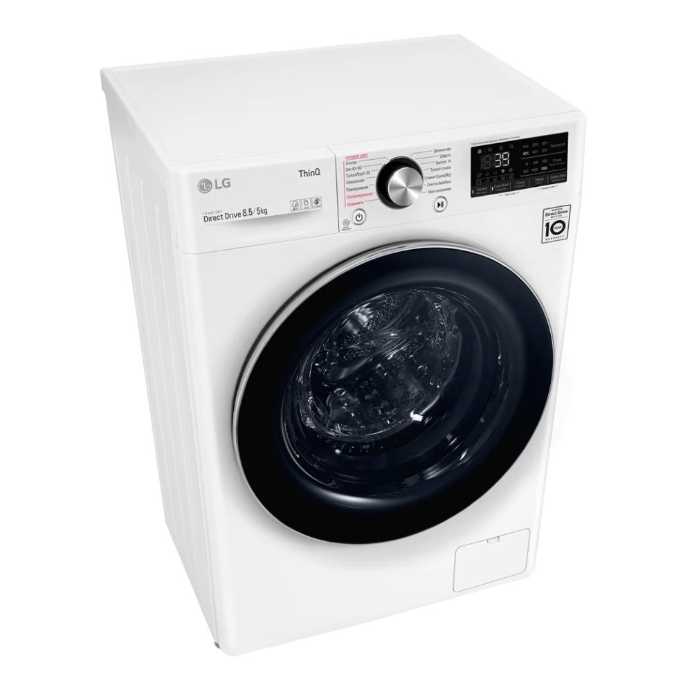 Узкая стиральная машина LG AI DD F2V9GC9W фото 6