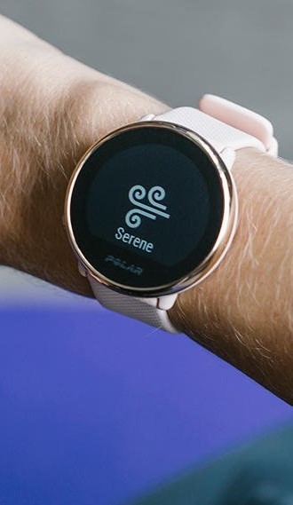polar ignite rose gold