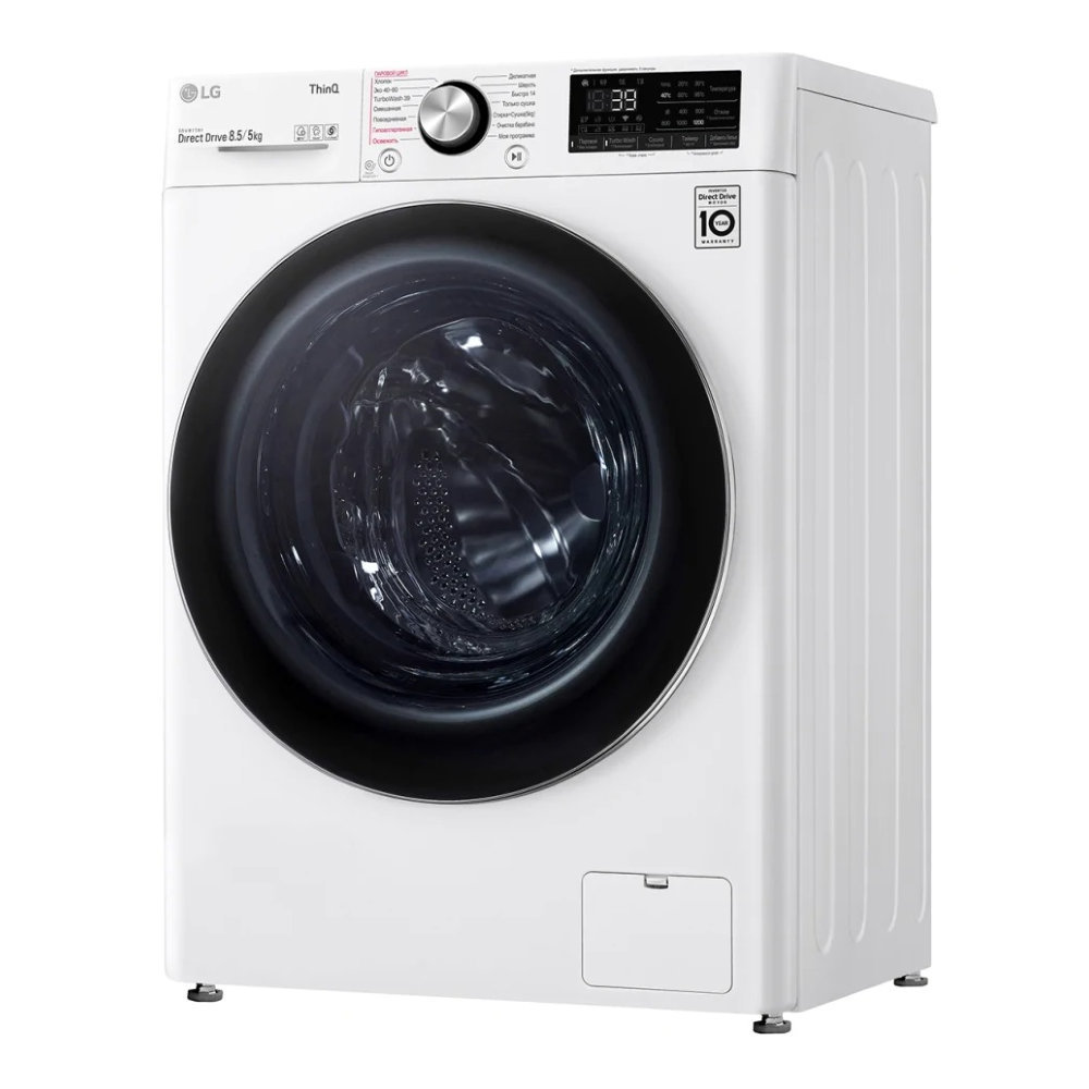 Узкая стиральная машина LG AI DD F2V9GC9W фото 4