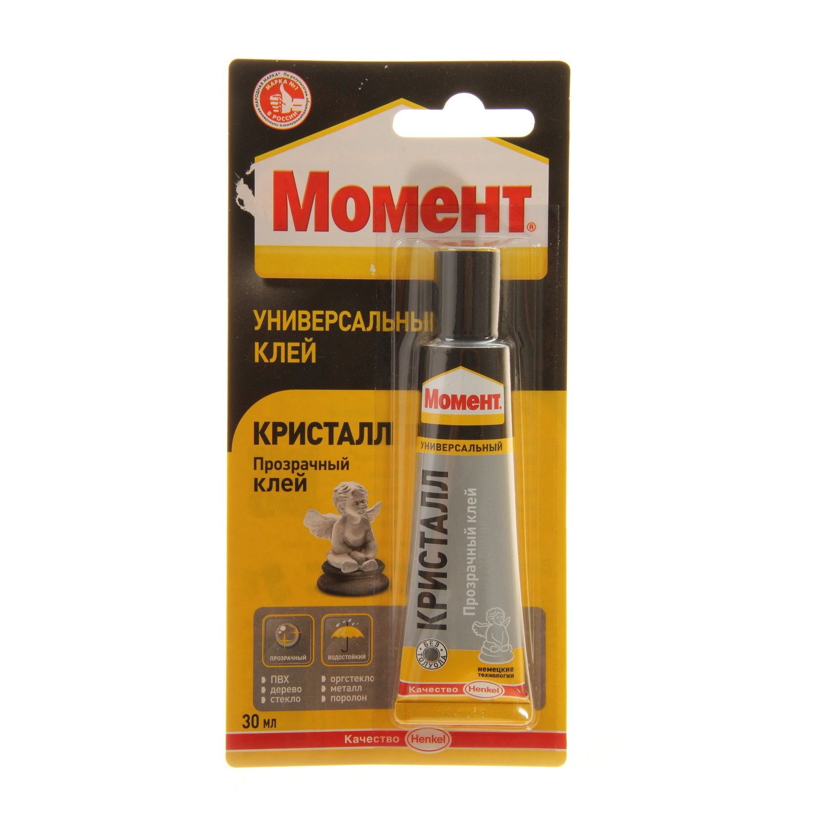 

Клей "Момент: Кристалл", 30 мл, на блистере