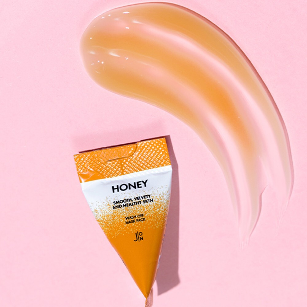 Маска для эластичности кожи с экстрактом меда J:ON Honey Wash Off Mask Pack (5 г)