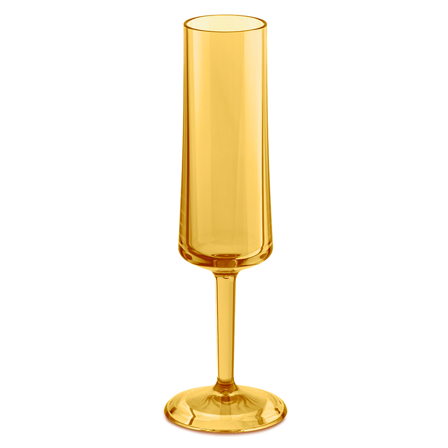 Бокал для шампанского Koziol Superglas CHEERS NO. 5, 100 мл, жёлтый