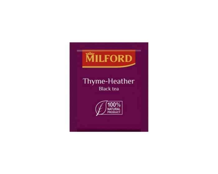 

Чай черный в пакетиках Milford Чабрец, 200 пак/уп (Милфорд)