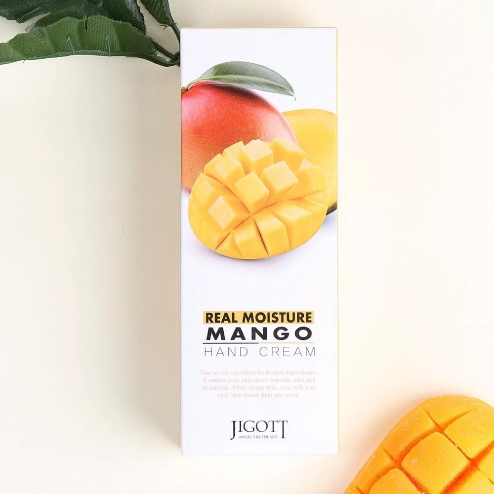 Крем для рук с манго Jigott Real Moisture Mango Hand Cream