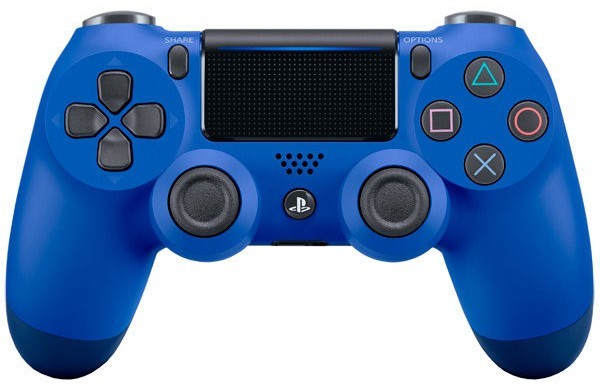 Джойстик беспроводной Dualshock 4 для PlayStation4 Ярко-синий 199000₽