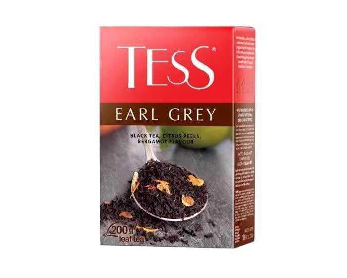 

Чай черный листовой Tess Earl grey, 200 г (Тесс)