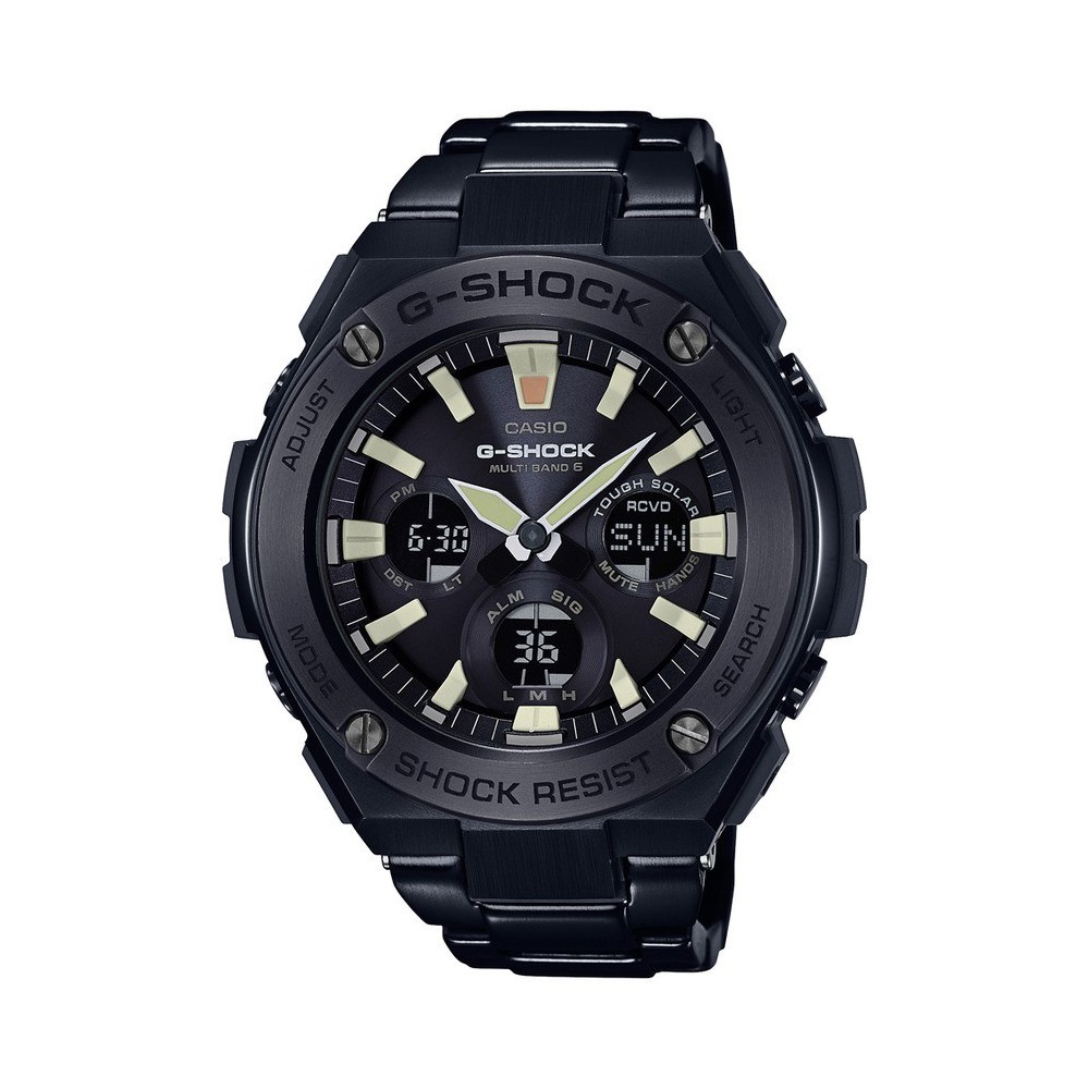 Watch Casio G-SHOCK GST-W130BD-1A is an original men's quartz watch with an  official warranty Digital and Quartz watches wristwatches for men hand