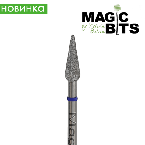 КАПс Алмазная капля педикюрная (Натуральный алмаз) (Средняя)