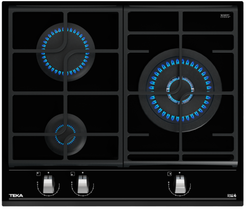 Газовая варочная панель TEKA GZC 63310 XBN BLACK