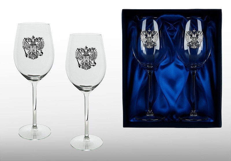 Подарочный набор бокалов для красного вина «Державный»