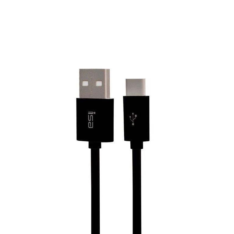 Кабель USB Type-C 2.1A ISA 100 см (Черный)