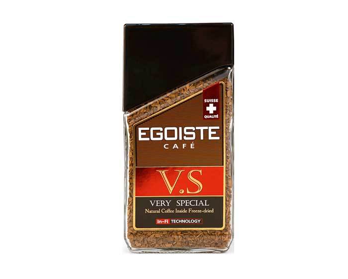 

Кофе молотый в растворимом Egoiste V.S., 100 г стеклянная банка (Эгоист)