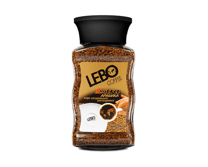 

Кофе растворимый LEBO Extra, 100 г стеклянная банка (Лебо)