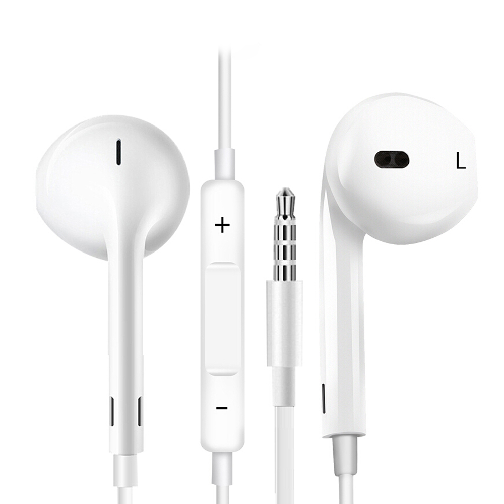 Наушники EarPods с разъемом mini-Jack (3.5mm) Original (Белый)