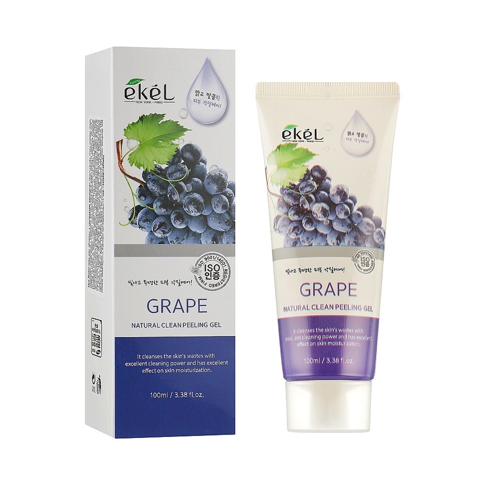 Пилинг-скатка с экстрактом черного винограда Ekel Grape Natural Clean Peeling Gel