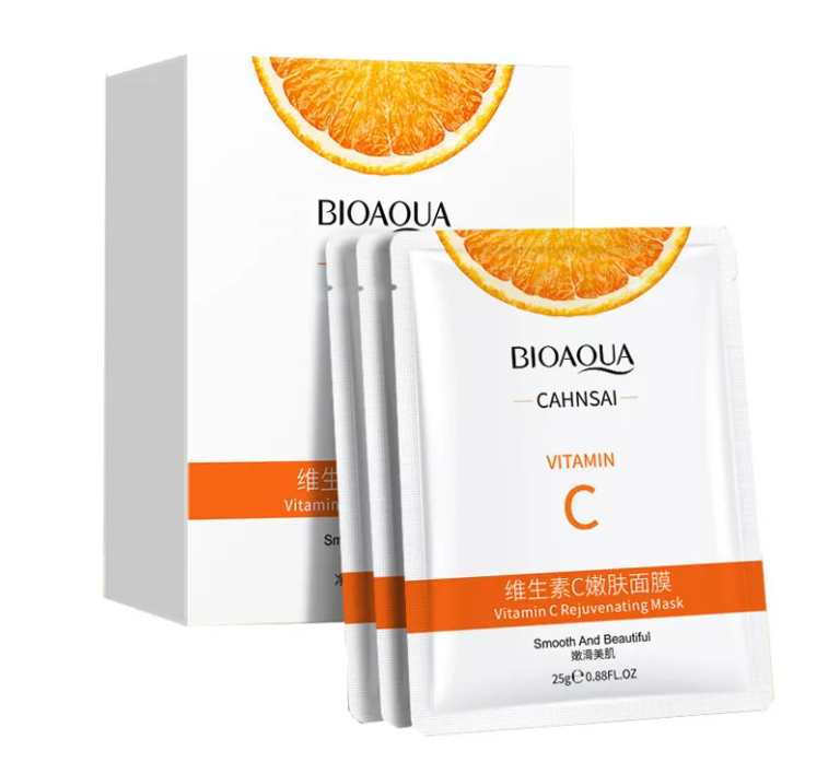 

Тканевая маска BIOAQUA с витамином С