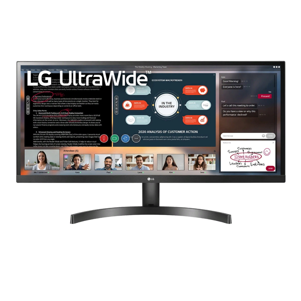 UltraWide IPS монитор LG 34 дюйма 34WL50S-B