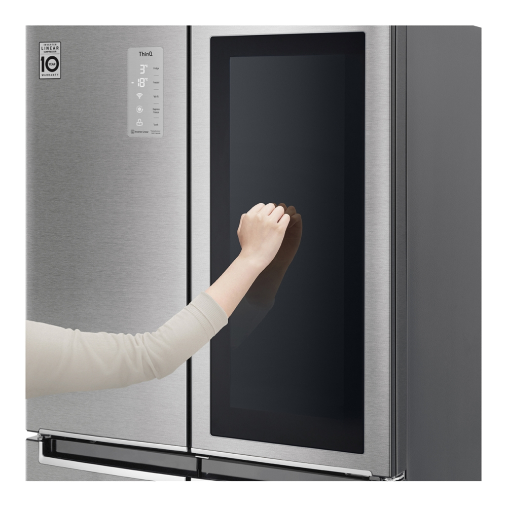 Холодильник LG InstaView Door-in-Door GC-Q22FTAKL фото 4