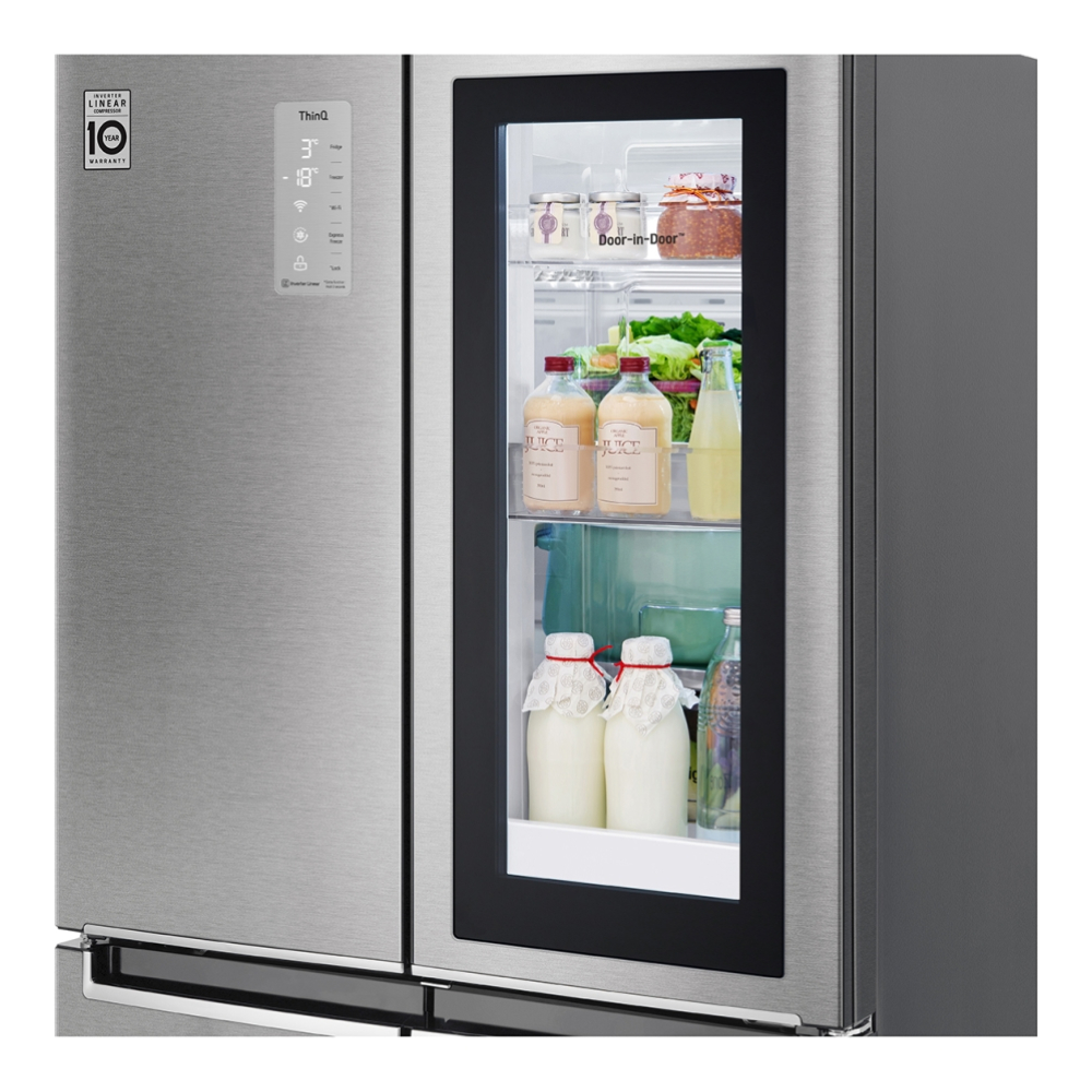 Холодильник LG InstaView Door-in-Door GC-Q22FTAKL фото 5