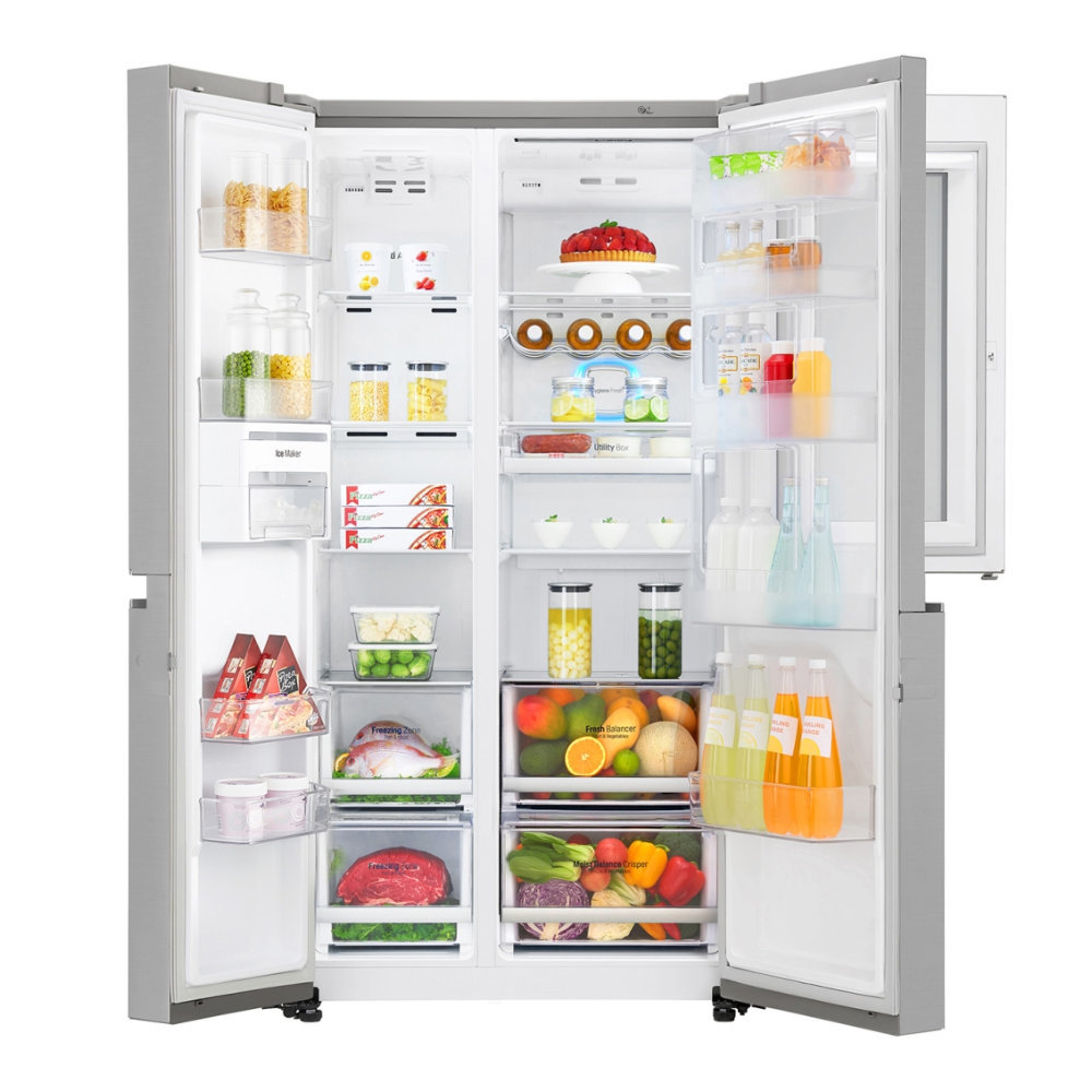 Холодильник LG InstaView Door-in-Door GC-Q247CADC фото 10