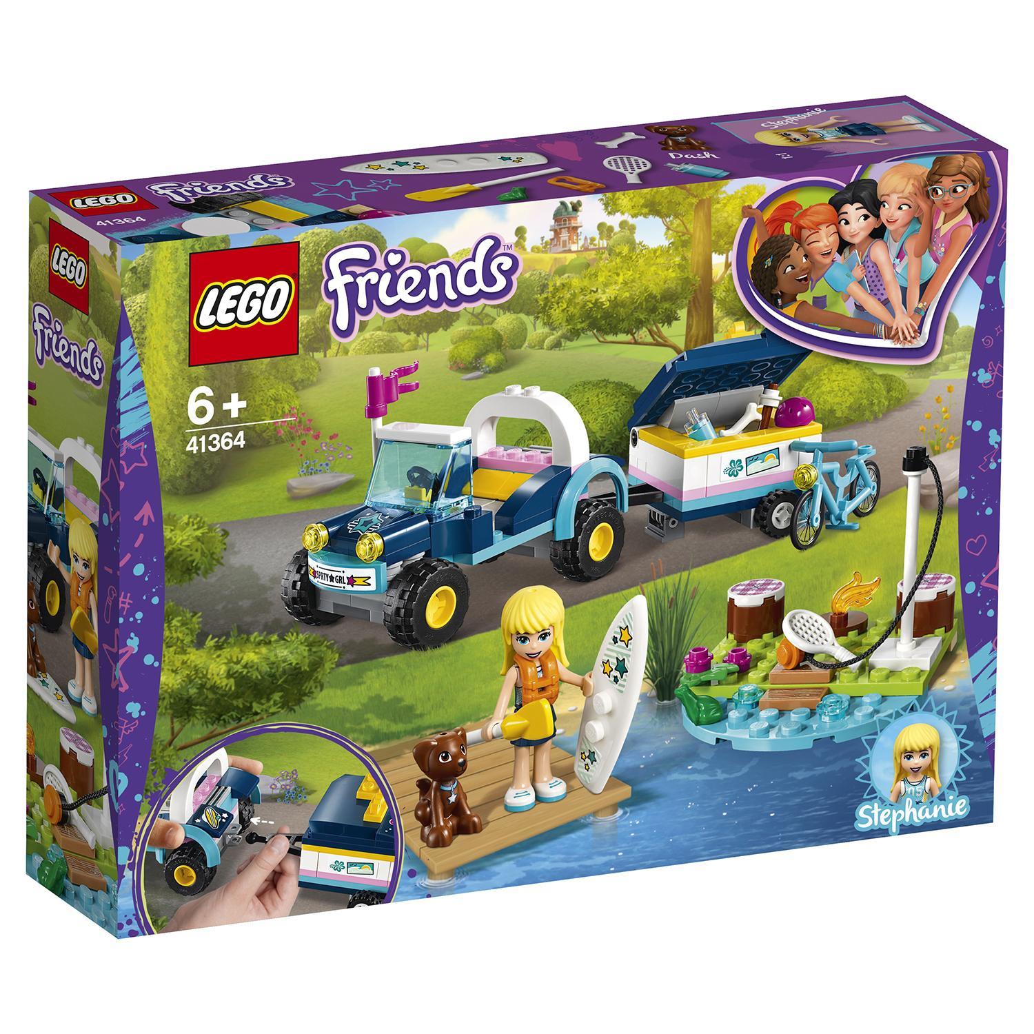 lego friends stephanie's buggy and trailer