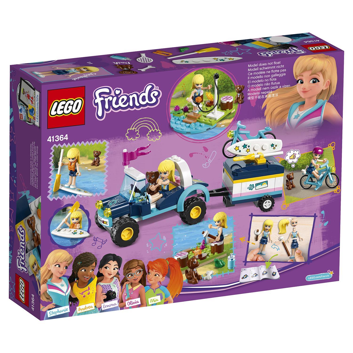 lego friends stephanie's buggy and trailer