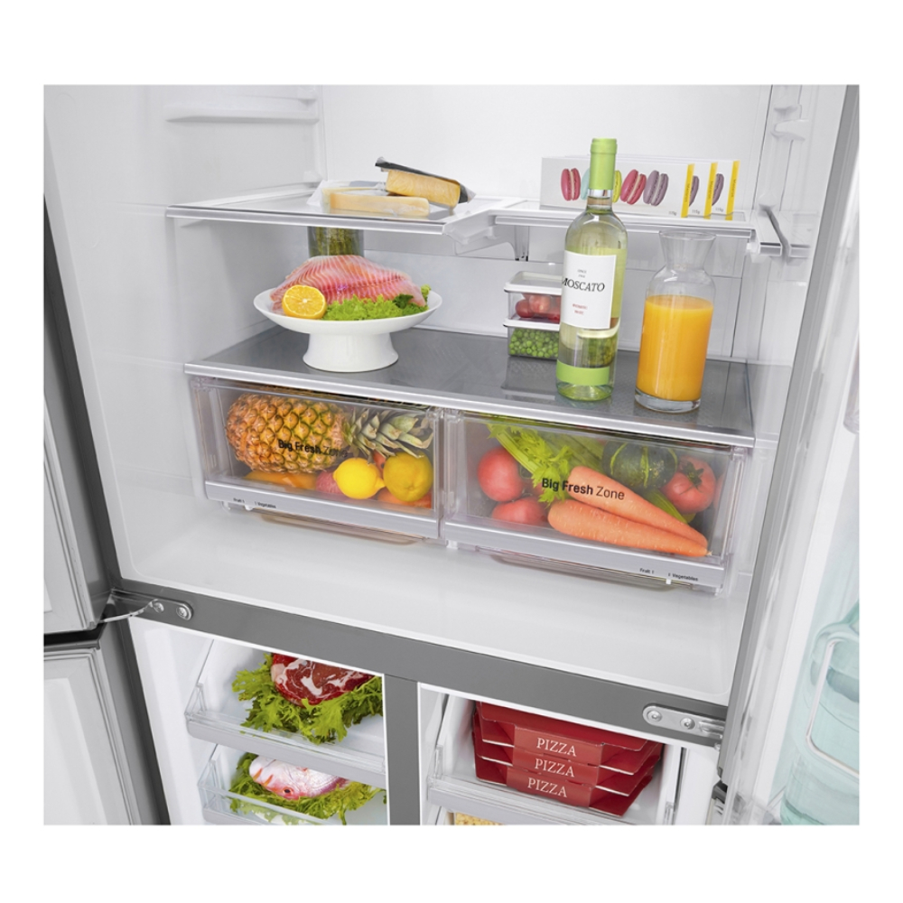Холодильник LG InstaView Door-in-Door GC-Q22FTAKL фото 10