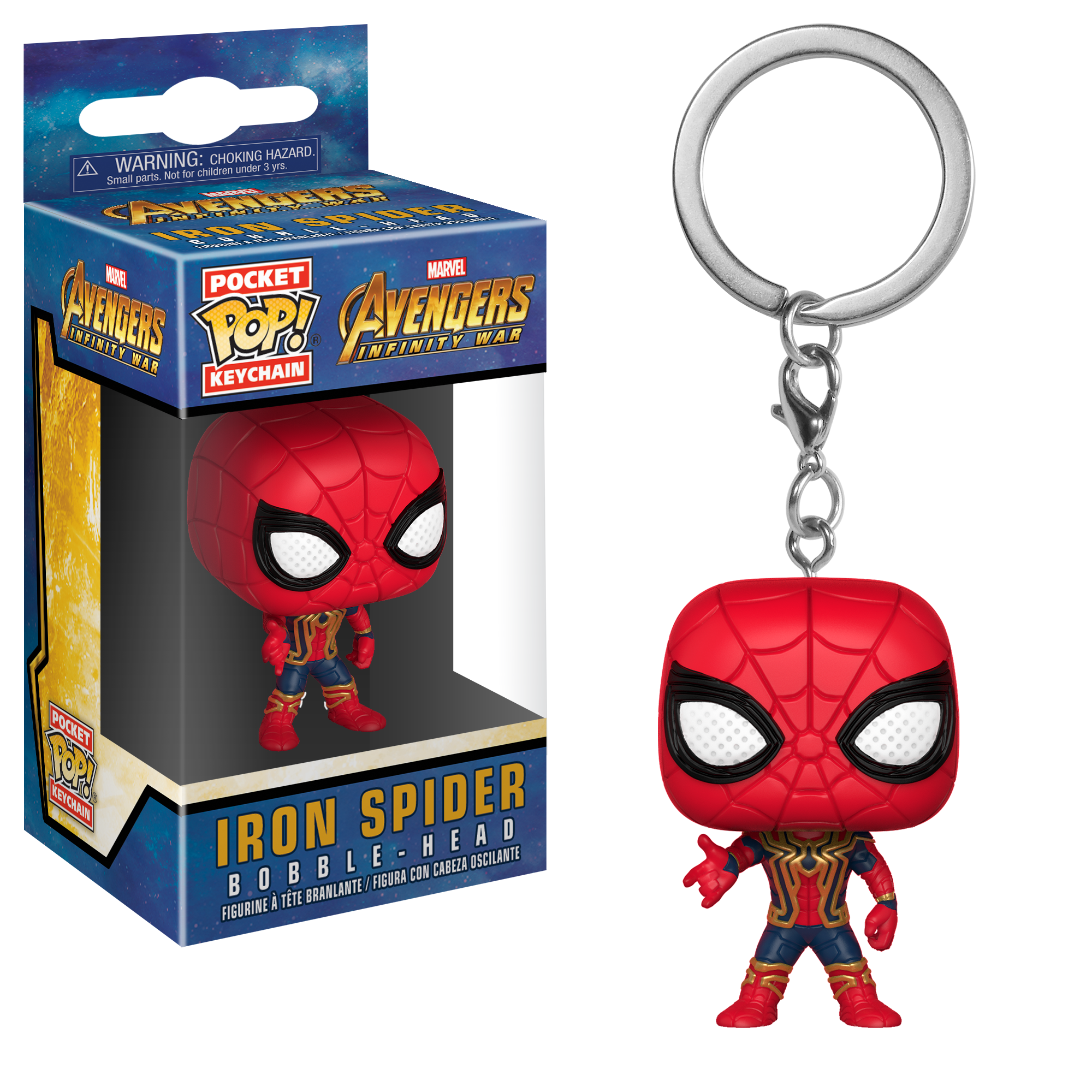 avengers infinity war iron spider funko pop