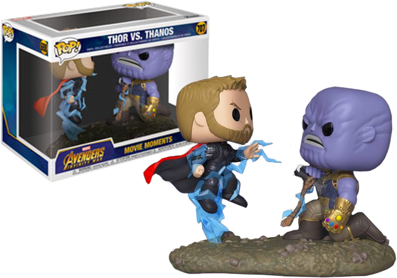 funko thor e thanos