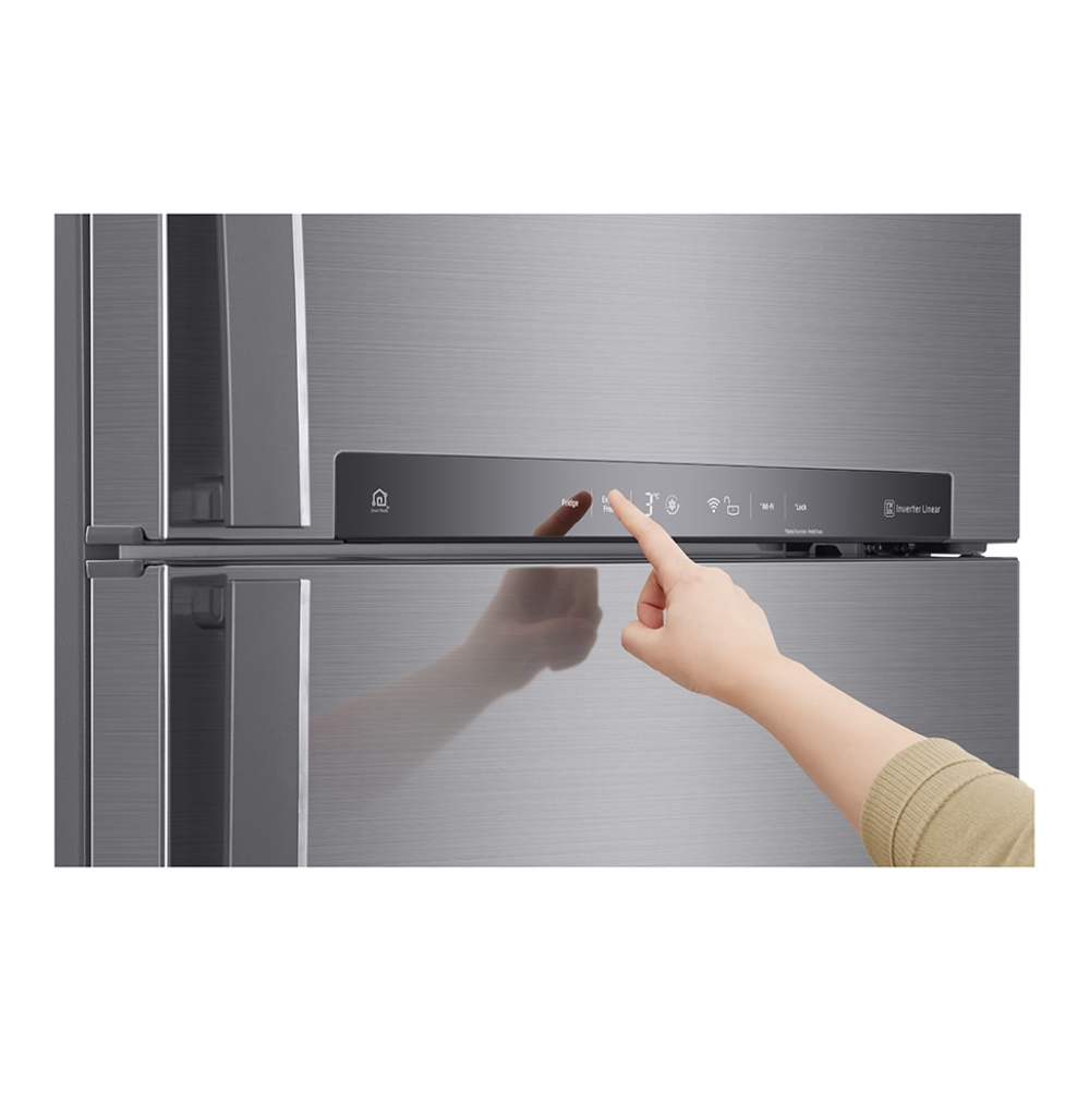 Холодильник LG с технологией DoorCooling+ GN-H702HMHZ фото 6