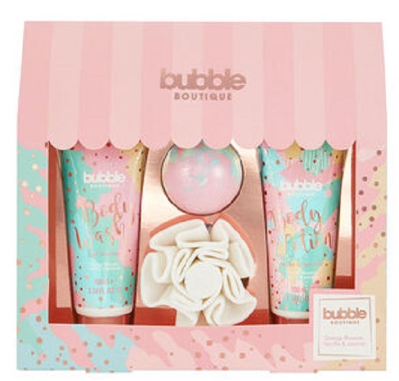 Style & Grace Bubble Boutique Gift of The Glow Gift Set 4 Pieces