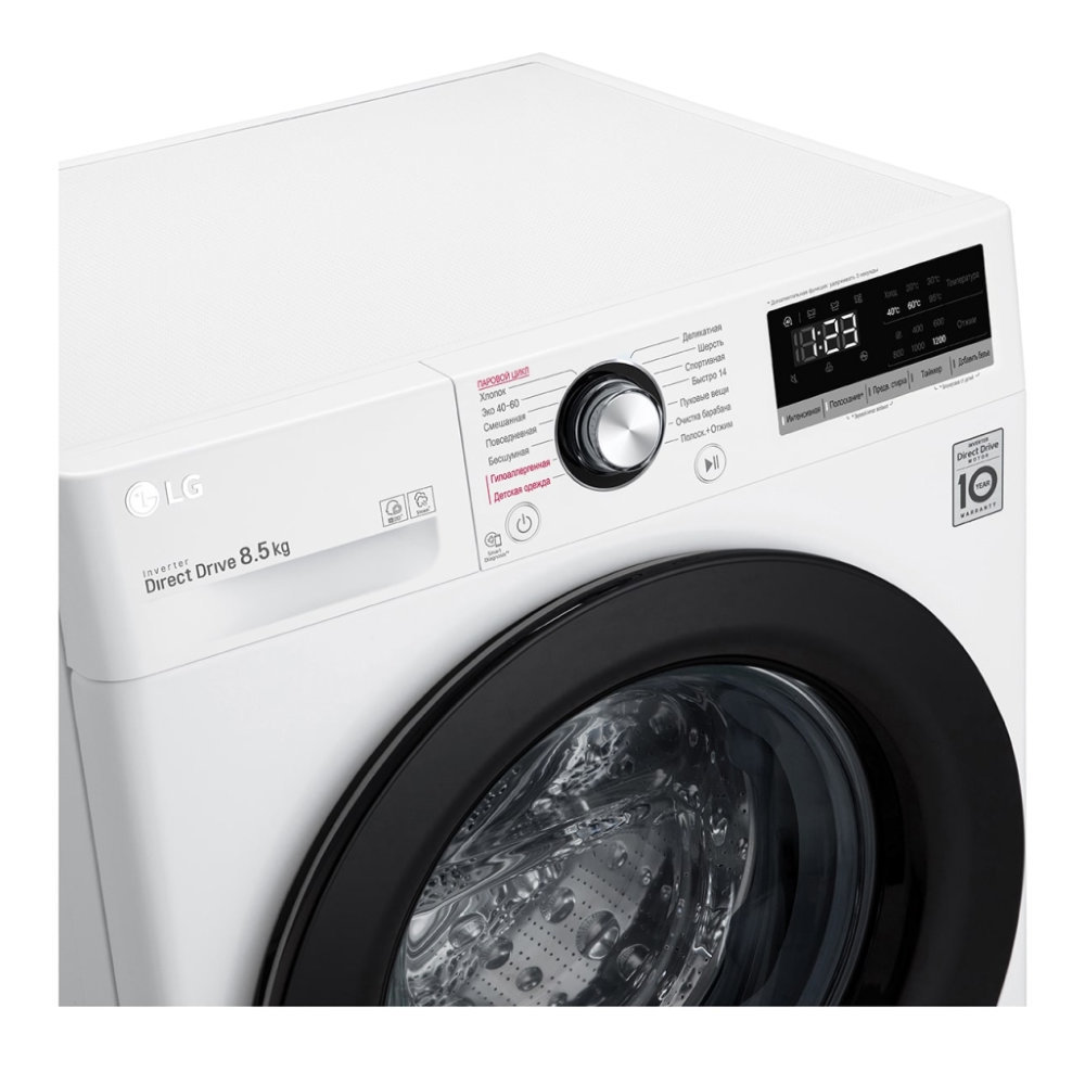 Узкая стиральная машина LG AI DD F2V3GS6W фото 7